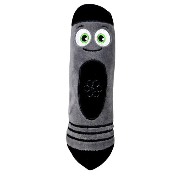 Baby First TV Color Crew Black Crayon Stuffed Talking Plush Toy Works Babyfirst - Picture 1 of 6